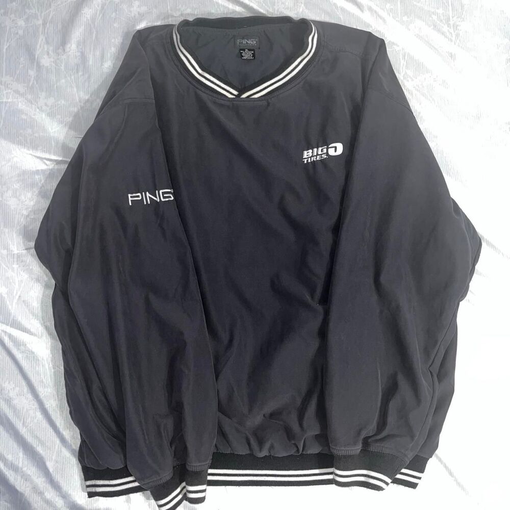 Pingpong Men's Black Jacket